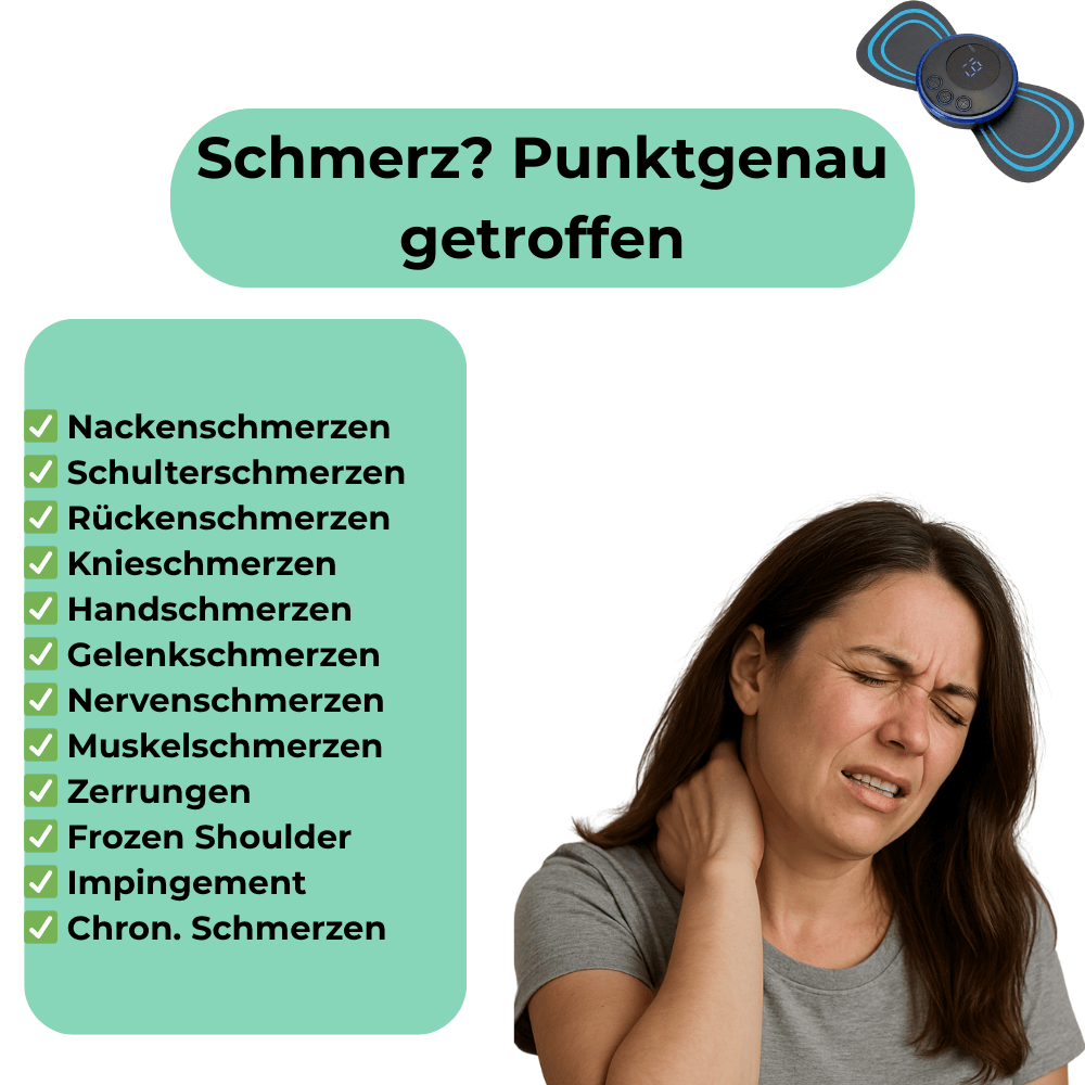 ErgoShock Schmerzfrei-Pad Set für ganzen Körper – Schmerzlinderung