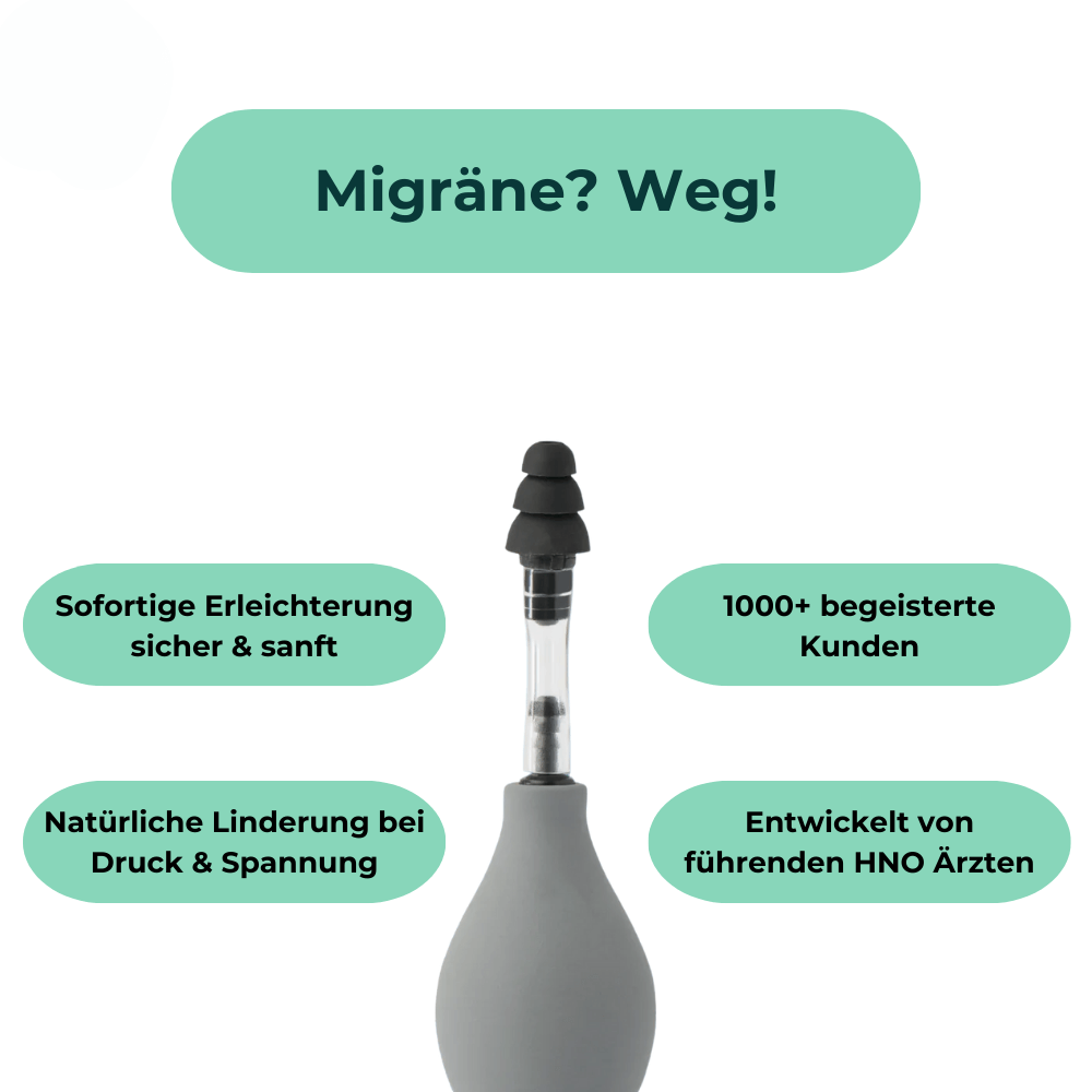 ErgoEase Dein Retter bei Migräne – kompakt und handlich