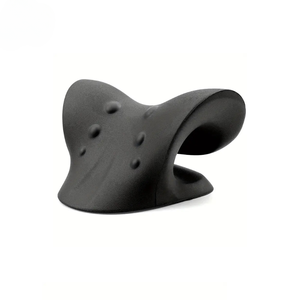 ErgoStretch Nackenstrecker für natürliche Schmerzlinderung – Schwarz