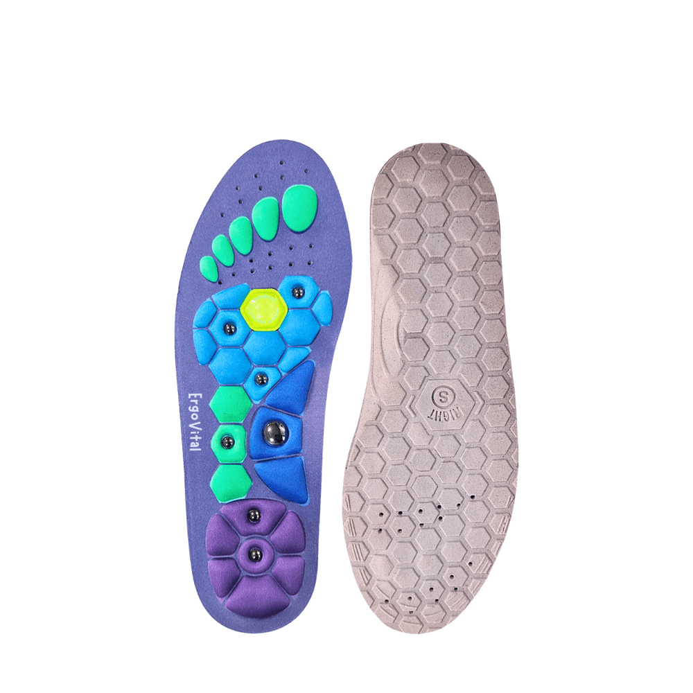 ErgoVital Magnet-Fußsohlen Laufen wie auf Wolken Detail