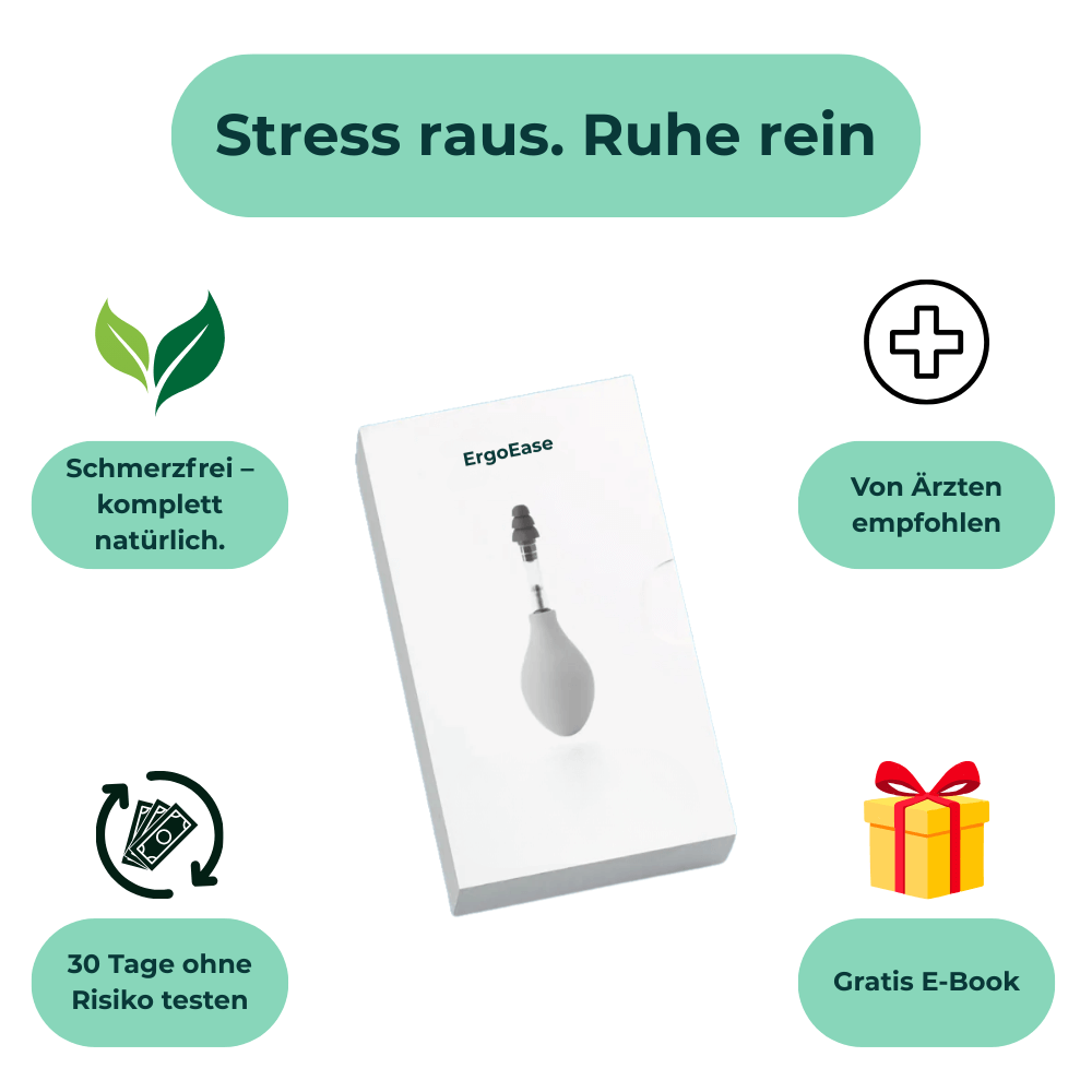 ErgoEase Dein Retter bei Migräne – Gerät frontal