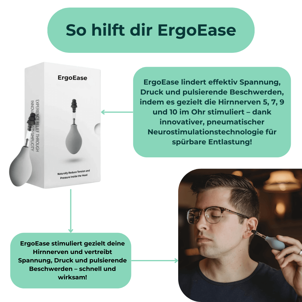 ErgoEase Dein Retter bei Migräne – Anwendung erklärt