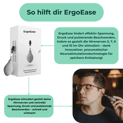 ErgoEase Dein Retter bei Migräne – Anwendung erklärt