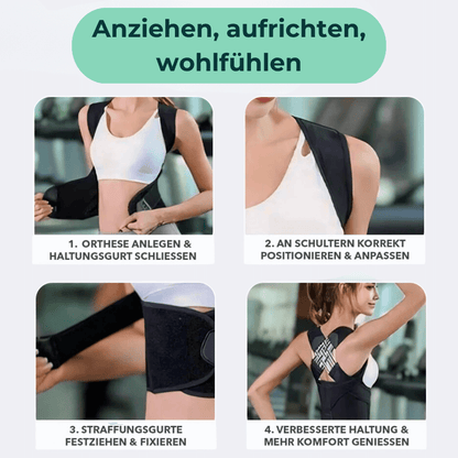 ErgoAlign Rücken-Haltungskorrektur – Tragbar und flexibel