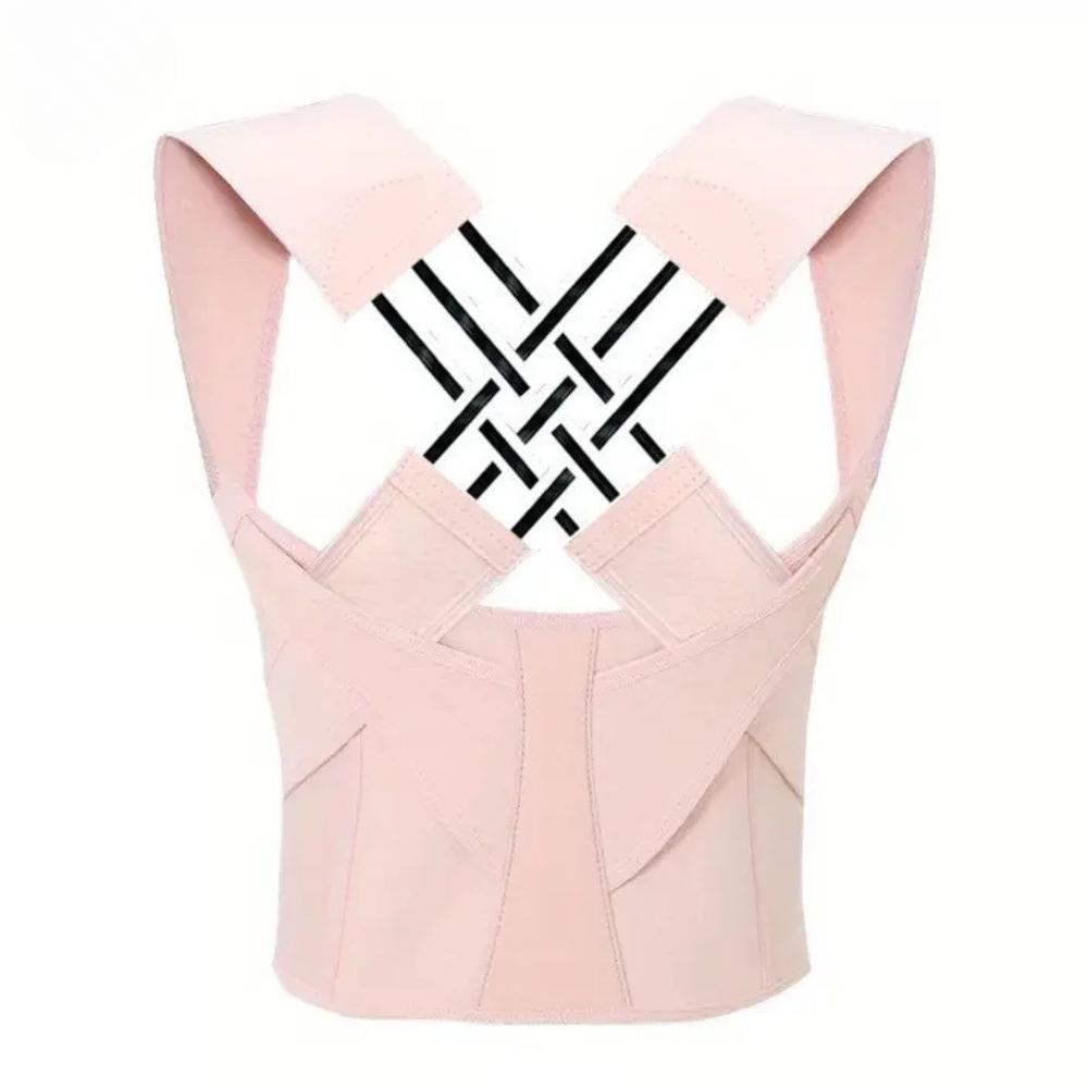 ErgoAlign Rücken-Haltungskorrektur – Rosa