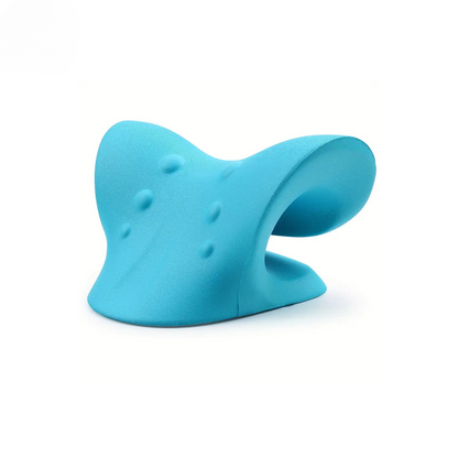 ErgoStretch Nackenstrecker für natürliche Schmerzlinderung – Blau