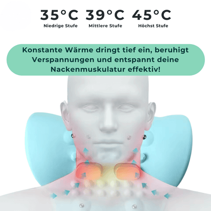 ErgoWave Nackenmassagegerät gegen Nackenschmerzen - Wärmefunktion Detail