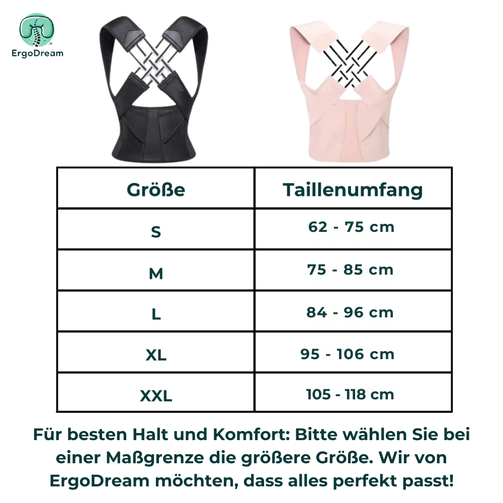 ErgoAlign - Rücken Haltungskorrektur - ErgoDream